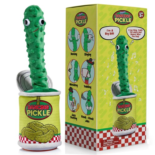Dancing pickle toy - pickle, sings