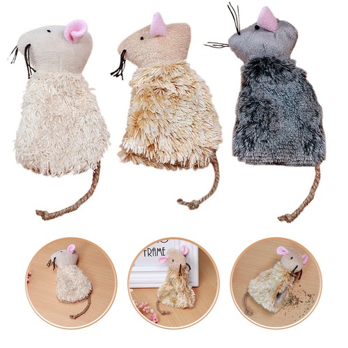 Pcs catnip toys plush - 3,