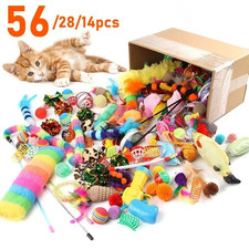 56/28/14PCS Cat Toy Variety
